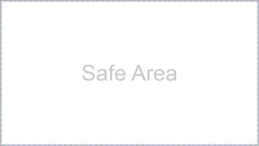 Template preview – 1.7' x 3' - Banner