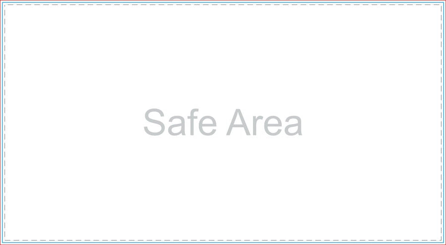 Template preview – 6" x 11" - Postcards