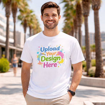 Classic 100% Polyester Sublimation T-Shirts