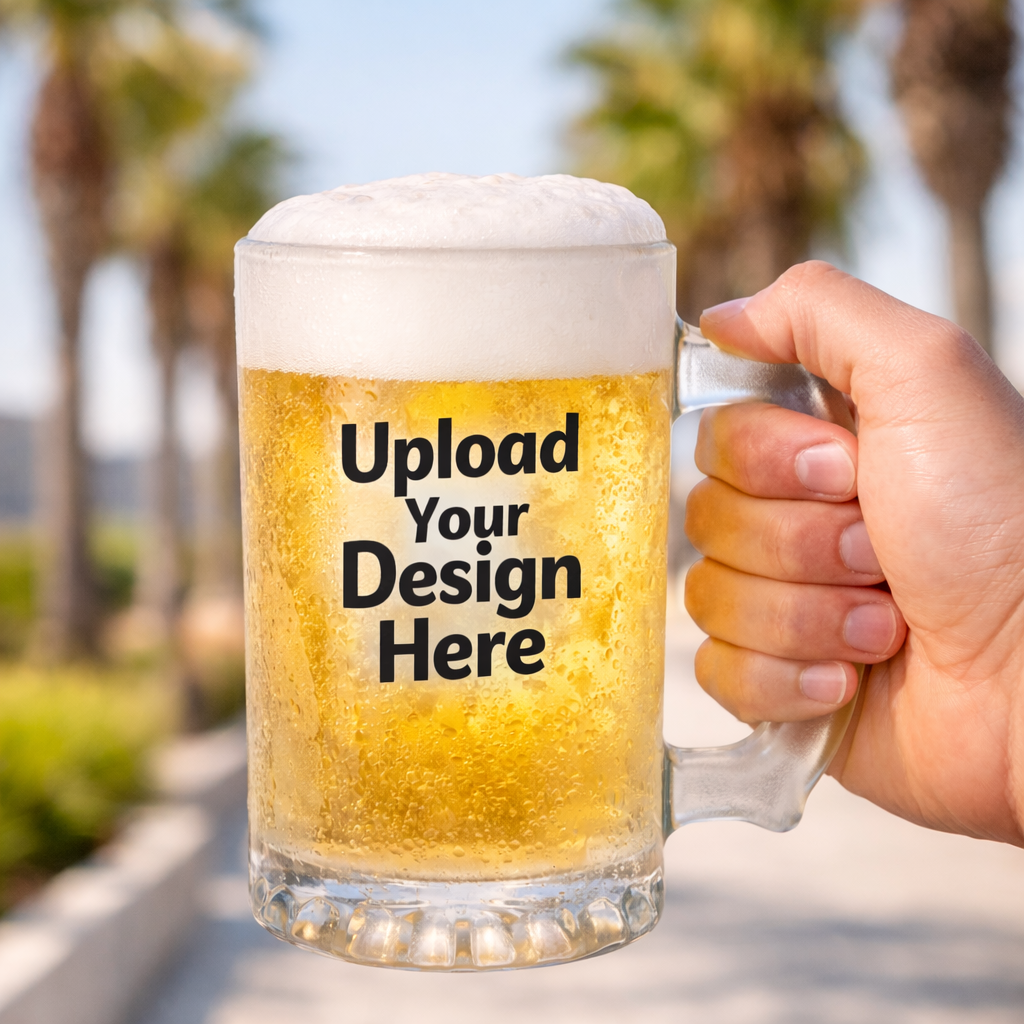 Frosted Beer Mugs for Sublimation 16 oz