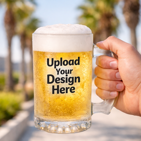 Frosted Beer Mugs for Sublimation 16 oz