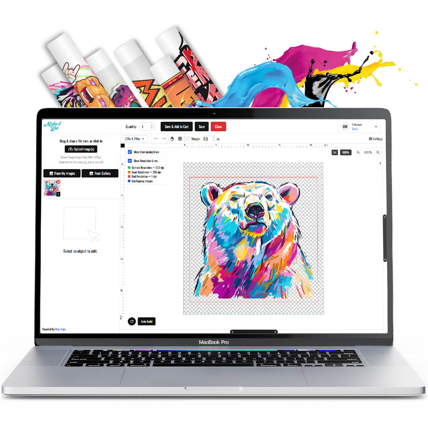 DTF Gang Sheet Builder